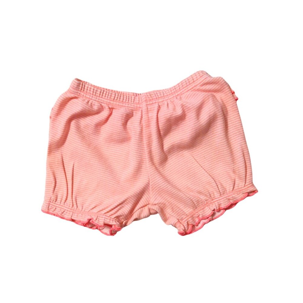 Baby Girl's Just One You by Carter's Light Pink & White Shorts- Size 12M